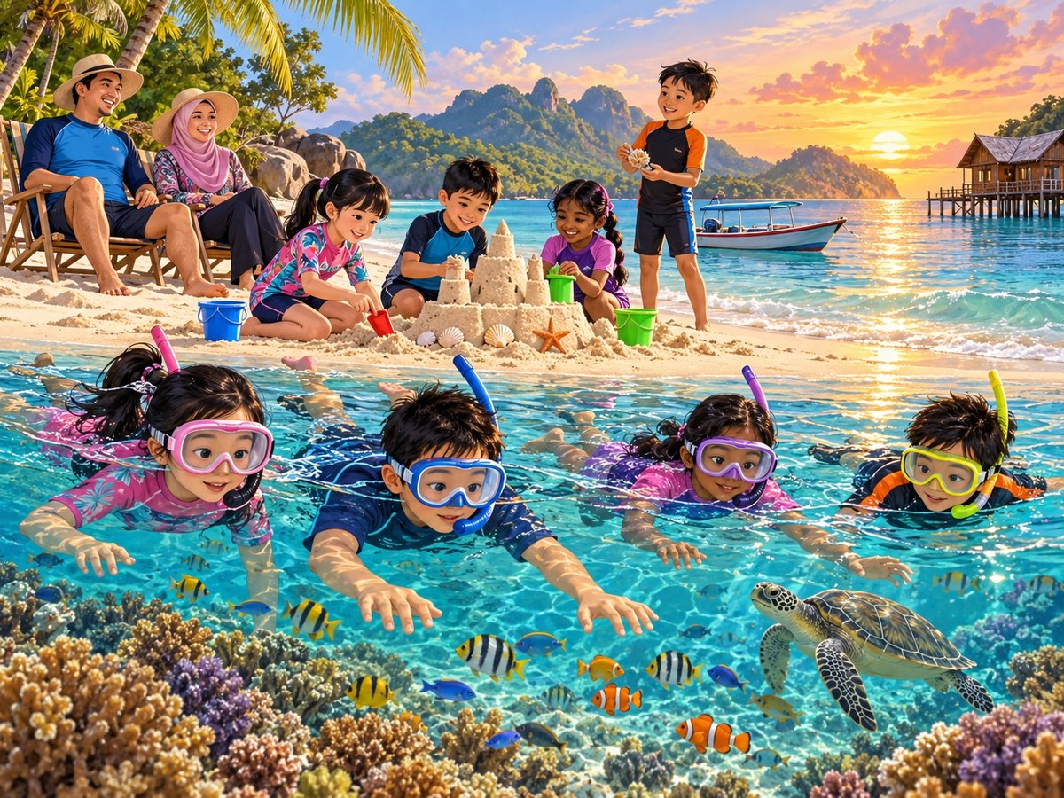 On holiday